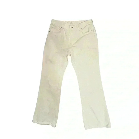 HNM white jeans size 10. EUC J8 - Picture 1 of 3
